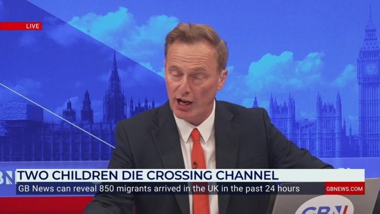‘Astonishing!’ Moment Martin Daubney rages at GB News guest blaming MEDIA for migrant crisis chaos