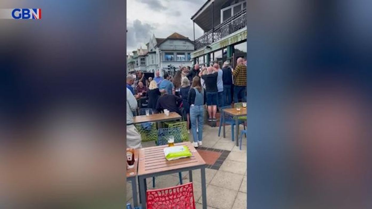 Nigel Farage pelted with milkshake as he launches election campaign in Clacton
