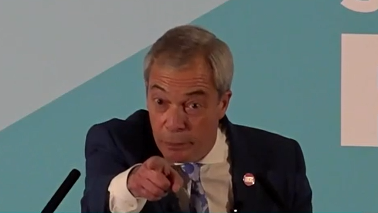 Watch moment Nigel Farage spells out four-letter word that will lead to Reform UK success in Scotland