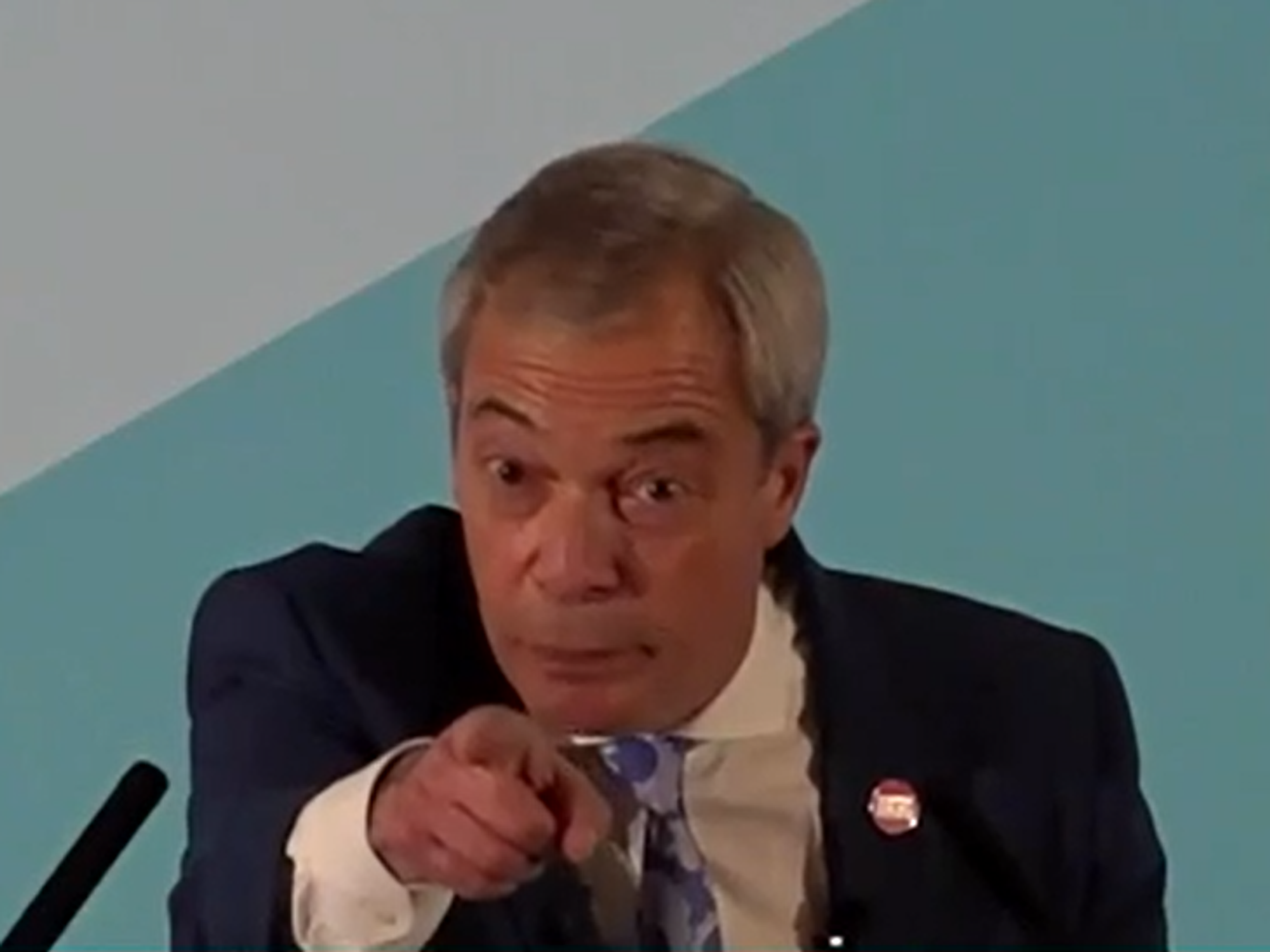 Watch moment Nigel Farage spells out four-letter word that will lead to Reform UK success in Scotland