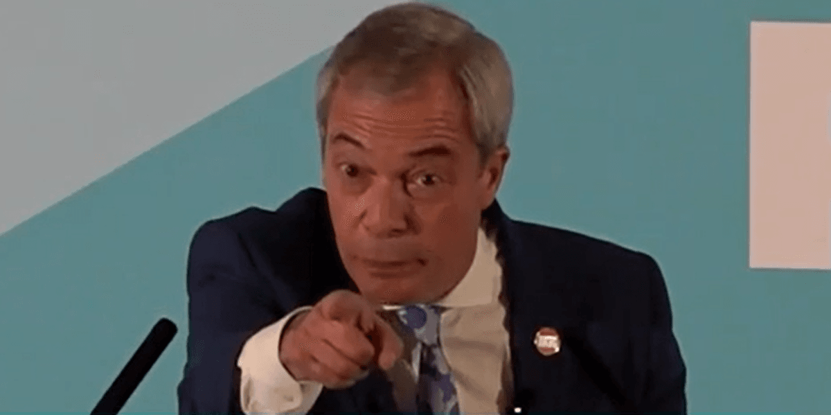 Watch moment Nigel Farage spells out four-letter word that will lead to Reform’s success in Scotland Watch moment Nigel Farage spells out four-letter word that will lead to Reform’s success in Scotland