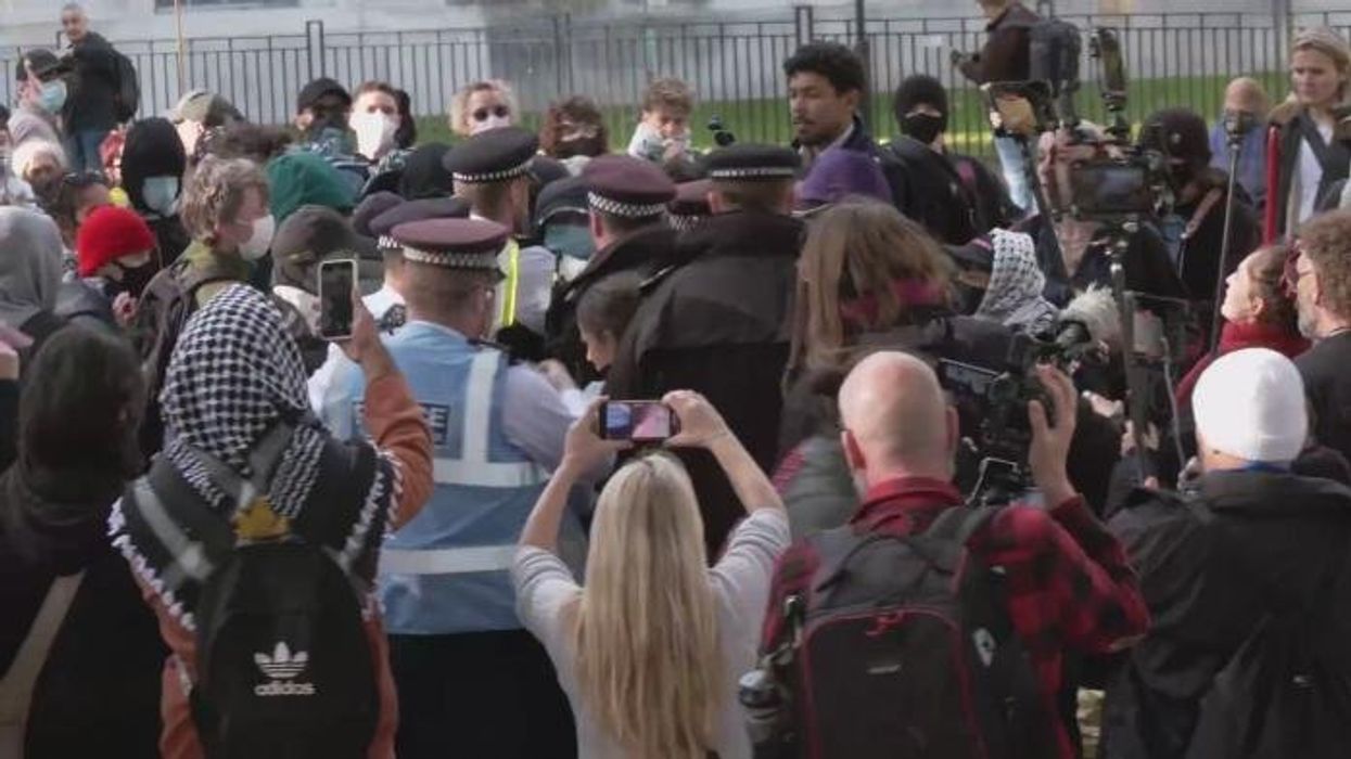 WATCH: Moment police rush in as trans activists clash with pro-women’s rights group in London