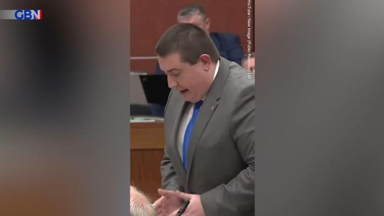 Labour councillor sparks fury after throwing 'Nazi salute' and chanting 'I'm a fascist' in front of shocked onlookers