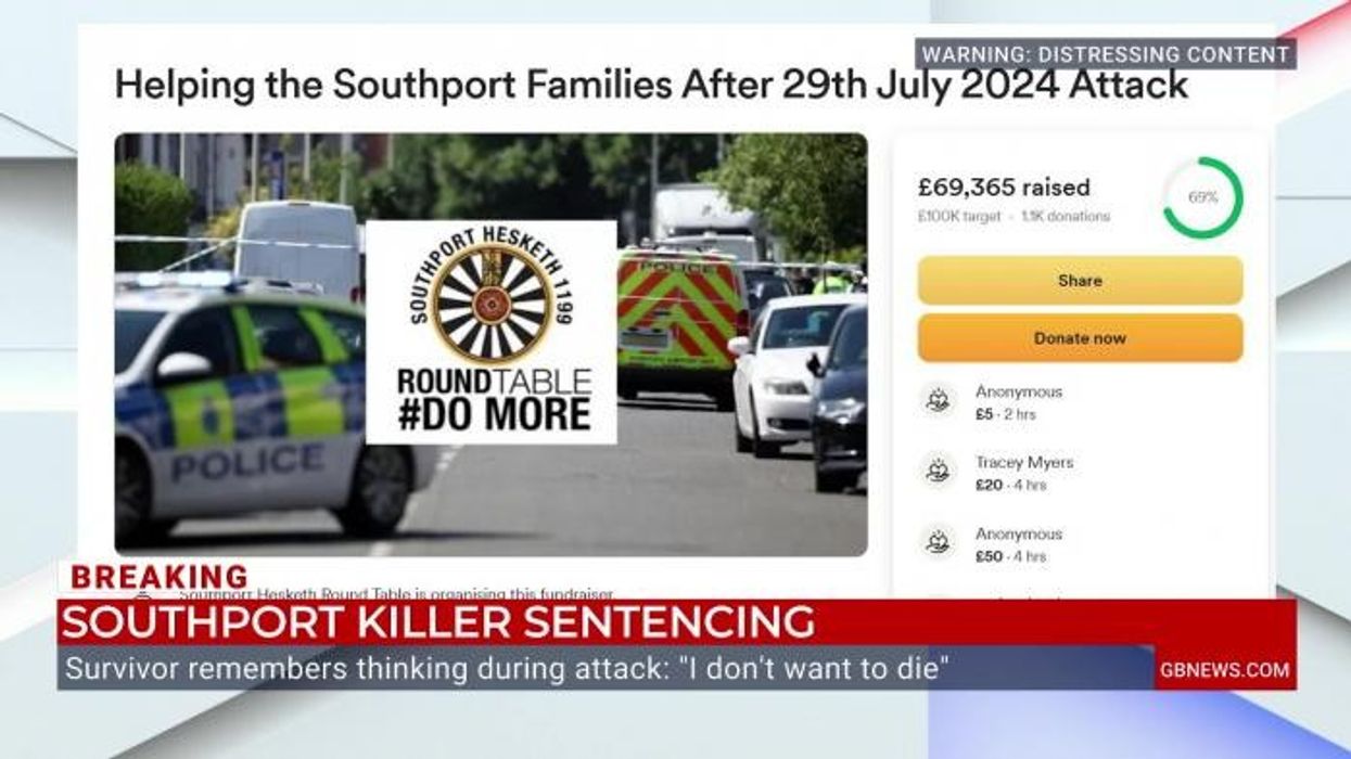 Watch moment Southport charity boss breaks down live on GB News as generous viewers raise £10,000 in matter of MINUTES for ‘heroes’