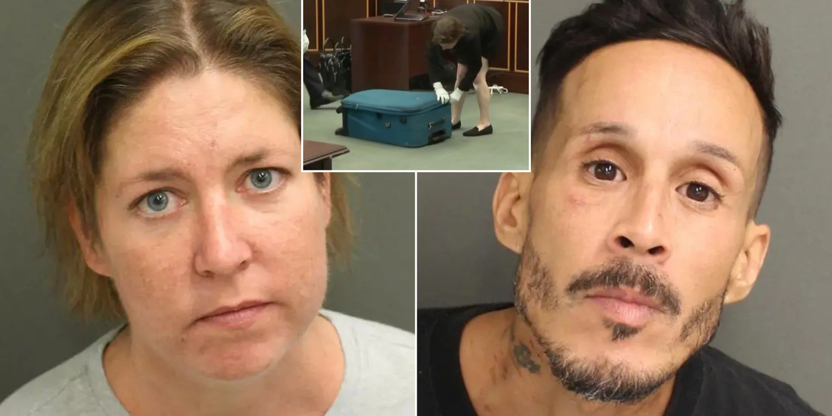 NextImg:Murderer laughed and swore at boyfriend as she left him pleading for his life while trapped in suitcase