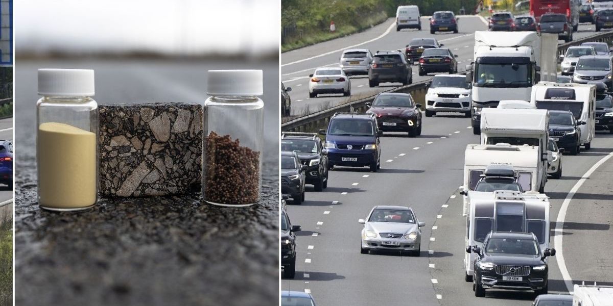 NextImg:Drivers on major routes across the UK could see 'self-healing roads' rolled out to slash delays