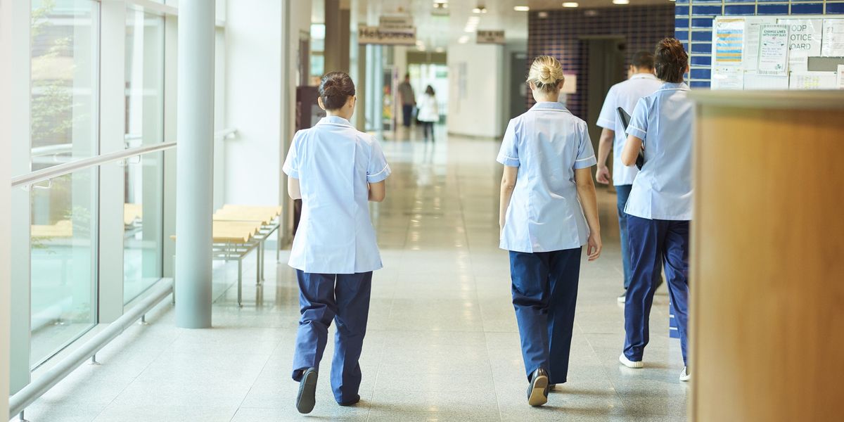 NextImg:Nurses launch legal action against NHS bosses after being forced to share women's changing room with trans colleague