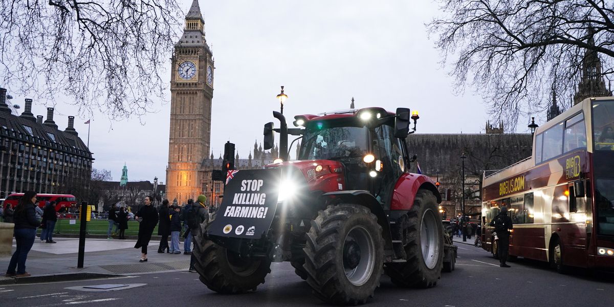 NextImg:Farmers' tractor tax protest forced into last-minute move because Trafalgar Square is not big enough