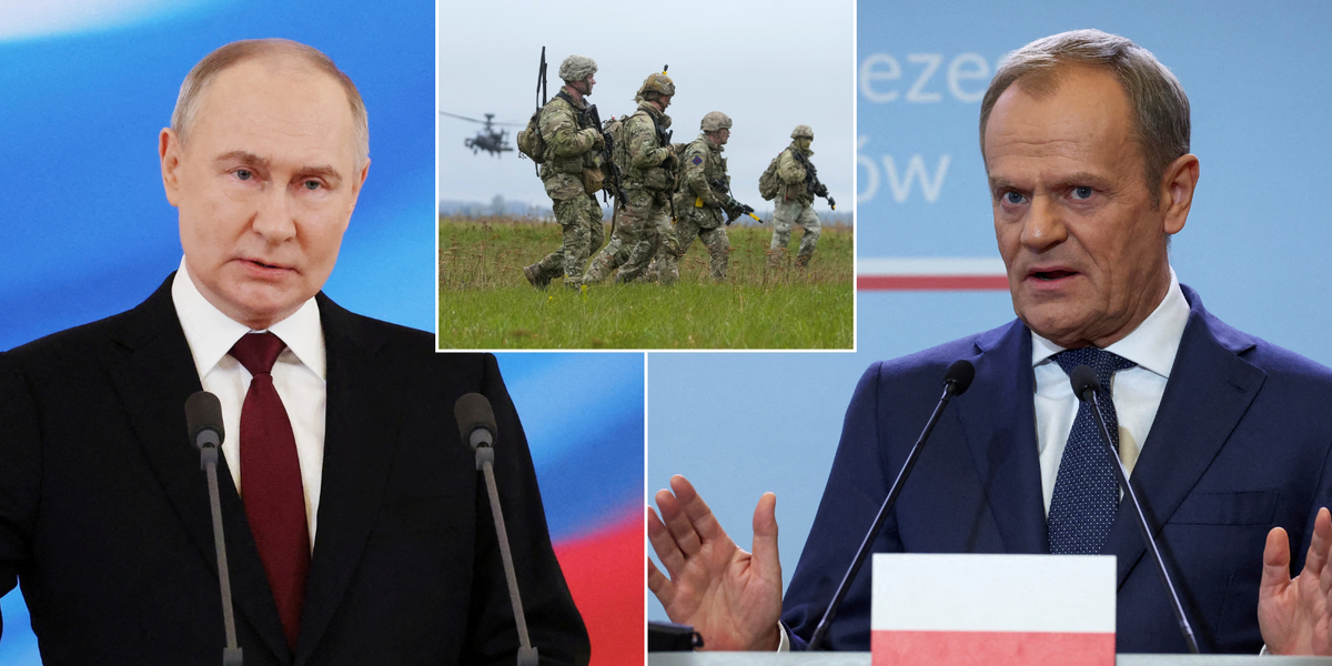 NextImg:Tusk shores up Poland's defences in massive £2bn plan to make border 'impenetrable'