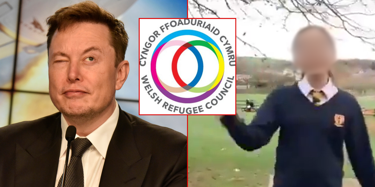 NextImg:'Irresponsible!' Welsh Refugee Council sparks backlash after using 12-year-old girls to 'welcome' migrants