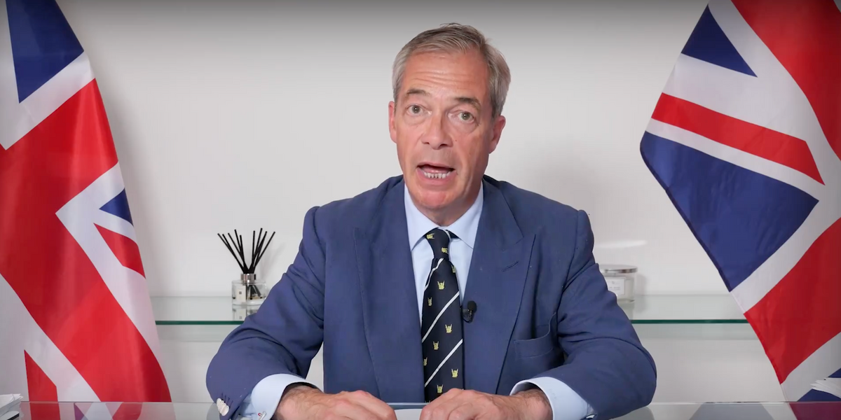 NextImg:'He hasn't got a clue': Nigel Farage issues attack on Keir Starmer as riots grip streets of Britain