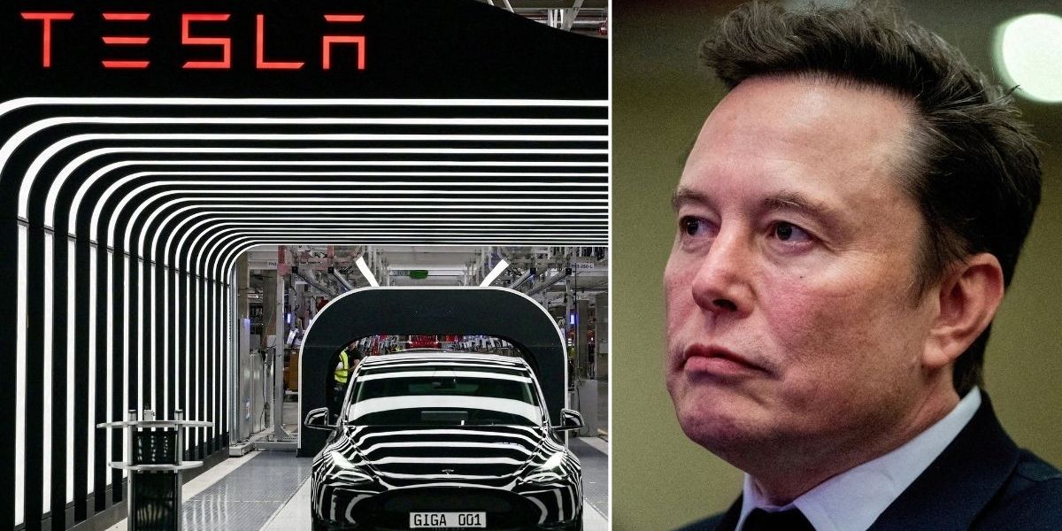 NextImg:Elon Musk urged to build Tesla gigafactory in Scotland following Reform UK support - 'Game changer!'