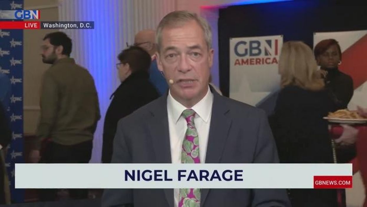 Our police are allowing people to go onto the streets to chant hate slogans and they're doing absolutely nothing, says Nigel Farage