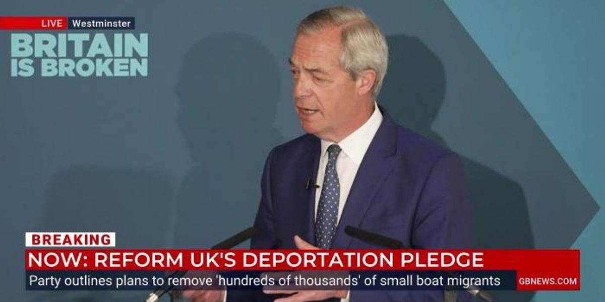 Nigel Farage outlines deportation plan and warns illegal migration is a ‘genuine threat’ to national security Nigel Farage outlines deportation plan and warns illegal migration is a ‘genuine threat’ to national security
