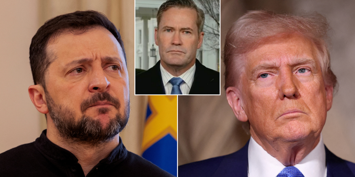 NextImg:US SILENCES Zelensky as top Trump adviser tells Ukrainian President to 'tone it down' and accept deal
