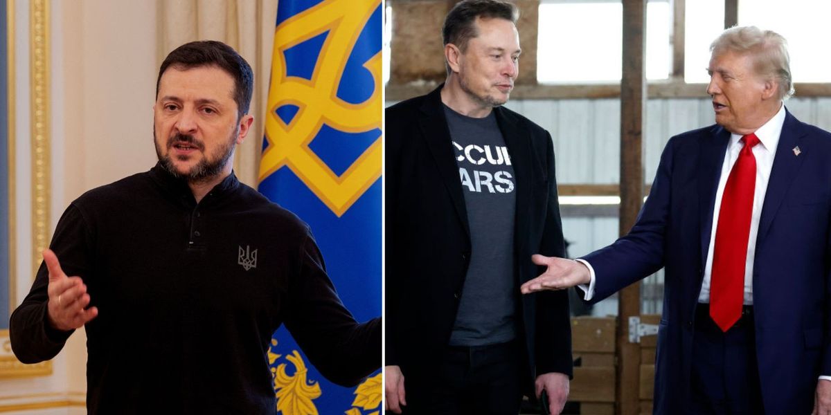 NextImg:Elon Musk claims Trump is right to ignore 'despised dictator' Zelensky who runs 'fraud machine feeding off the dead bodies of soldiers'