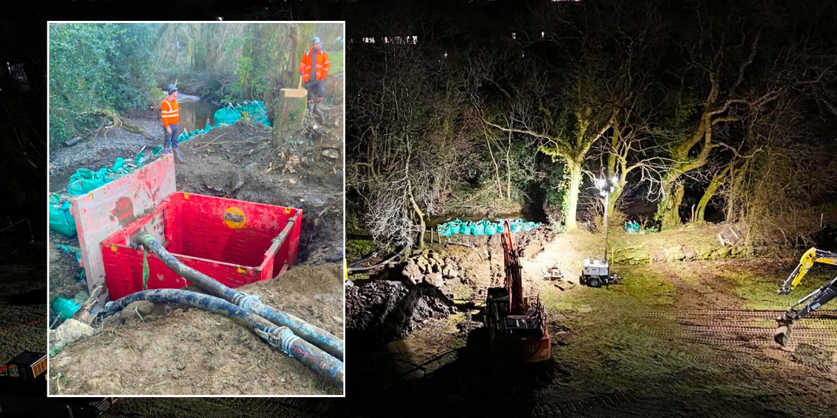 NextImg:Thousands of Welsh residents to be without water for over 48 HOURS after major pipe bursts