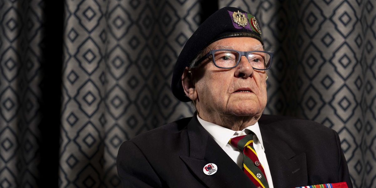 NextImg:Normandy POW feels ‘very lucky’ to be alive after D-Day battle with SS Panzer Division