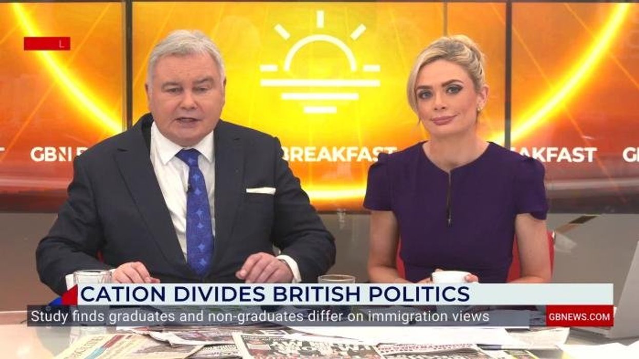 'Absolute nonsense!' New study sparks fury on GB News after data suggests anti-immigration views linked to education level