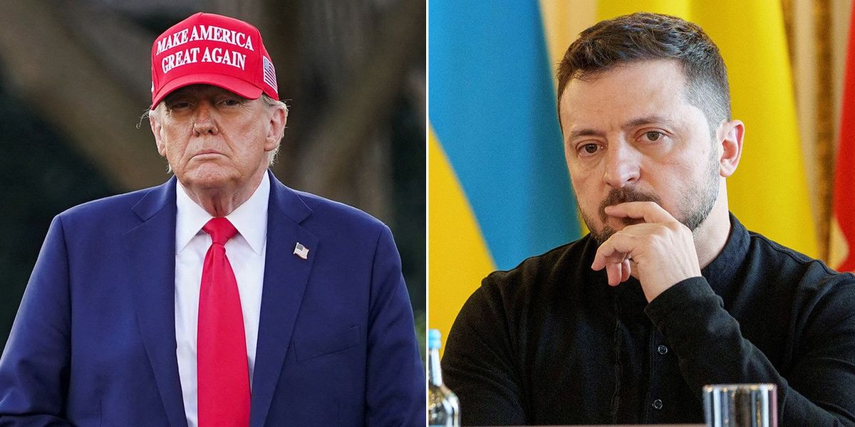 NextImg:'It's Trump or no one!' West warned against 'poking the bear' as world leaders rally around Zelensky