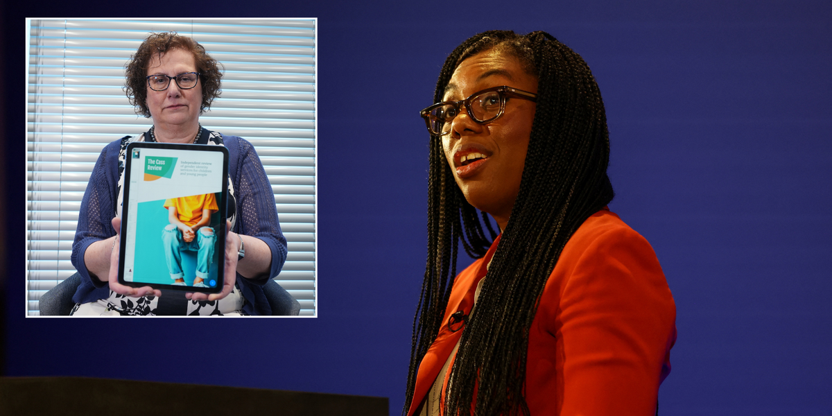 NextImg:Kemi Badenoch calls for 'more bravery and less cancel culture' slamming NHS and police on gender 'cowardice'