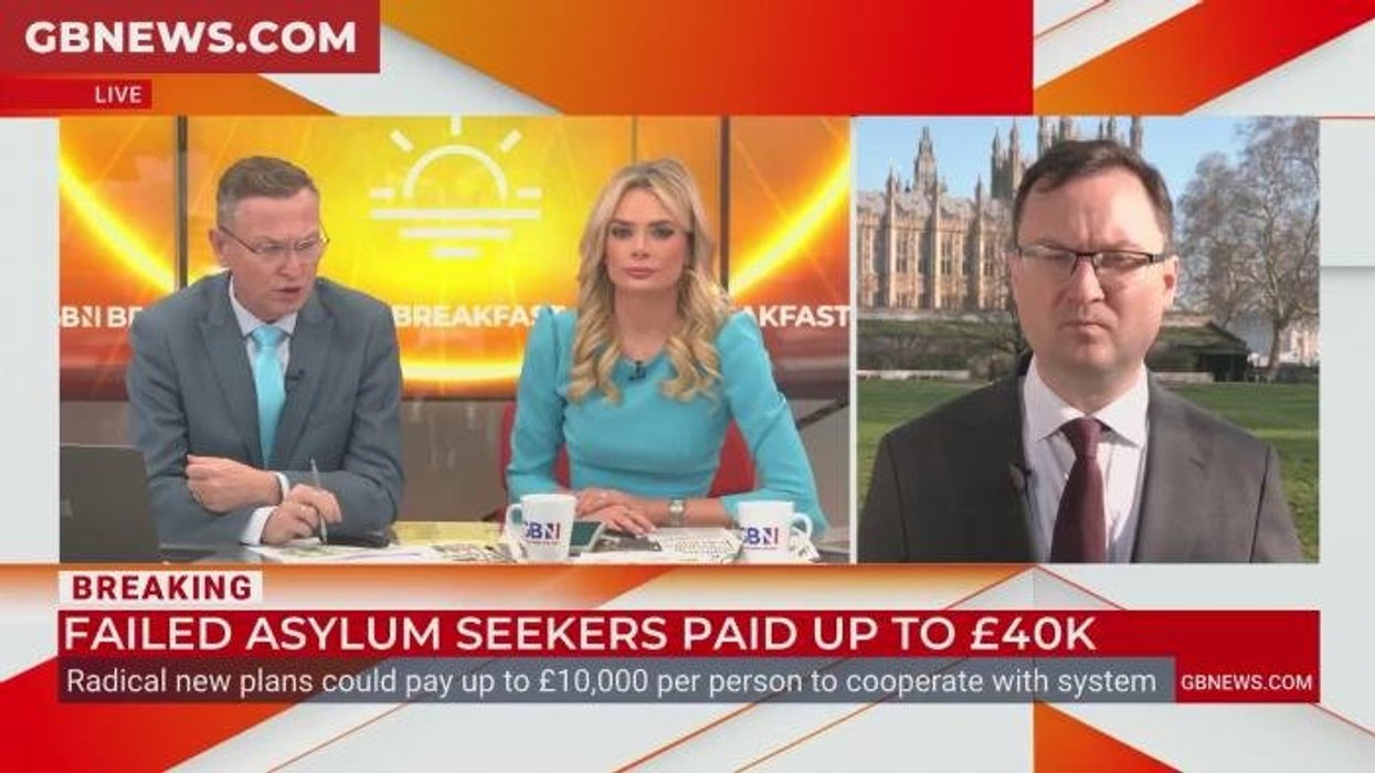 Labour MP denies cabinet infighting over Iran in GB News grilling: 'Not accurate!'