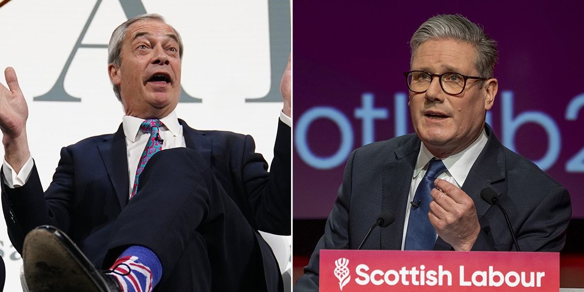 NextImg:Keir Starmer's latest attack on Reform torn apart after claiming Farage is 'not the answer' for Britain: 'He has every reason to be rattled!'