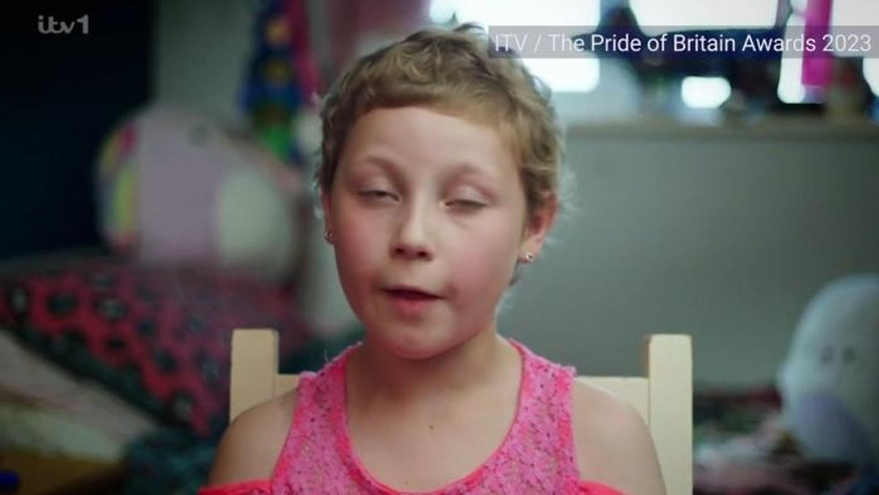 Amy Dowden breaks down in tears over 8-year-old girl's cancer story amid own battle with illness