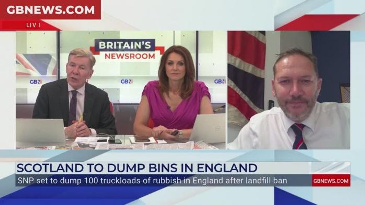 'We don't want your rubbish!' Andrew Pierce left outraged as SNP plan to dump 100 truckloads of waste a DAY in England