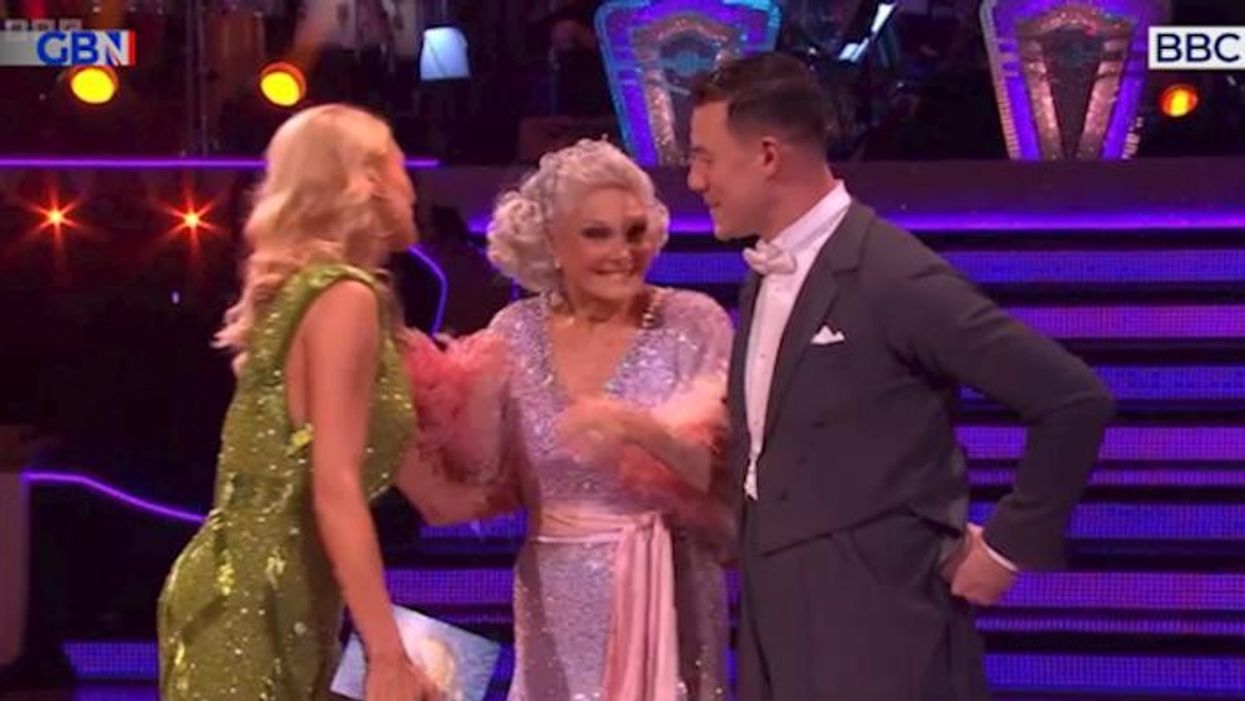 Angela Rippon leaves BBC Strictly partner in tears with touching gesture after axe from show