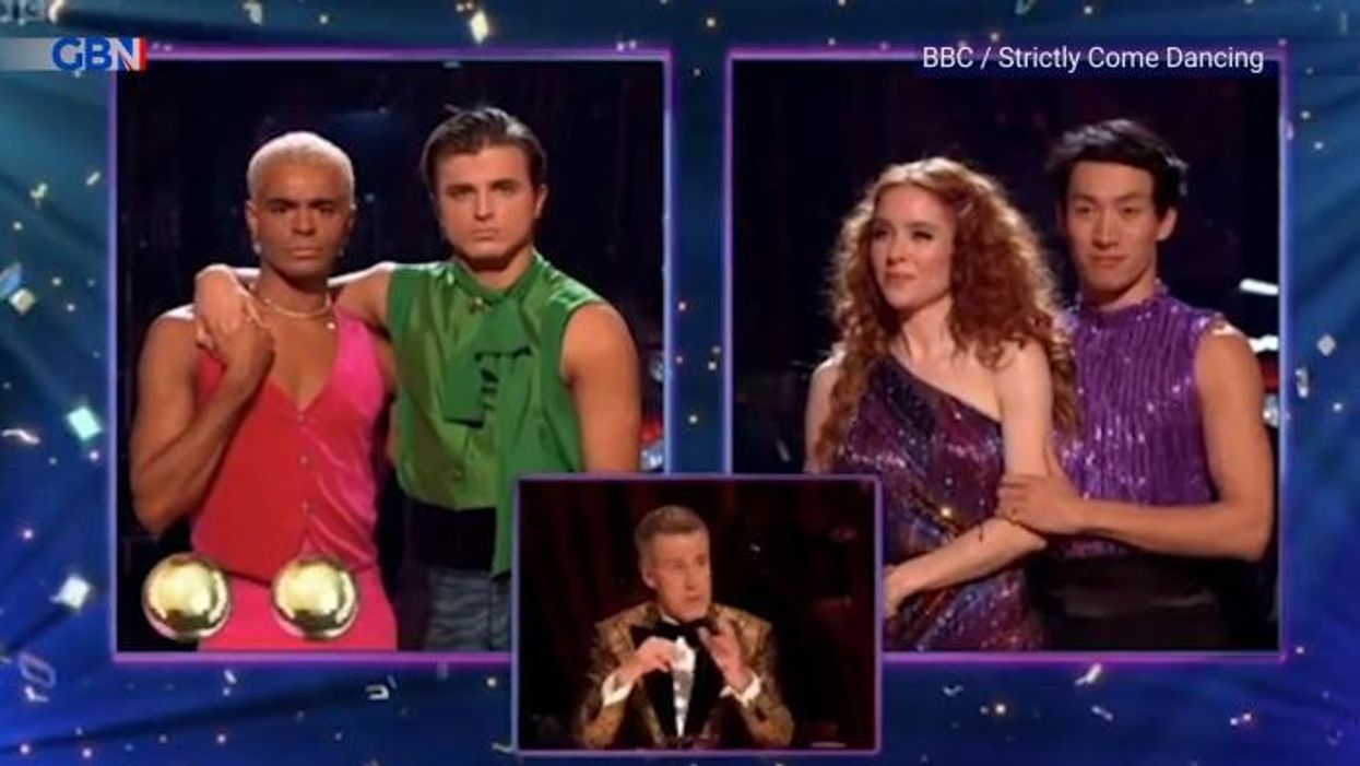 Amanda Abbington wades into Layton Williams dance-off controversy as she throws support behind Angela Scanlon