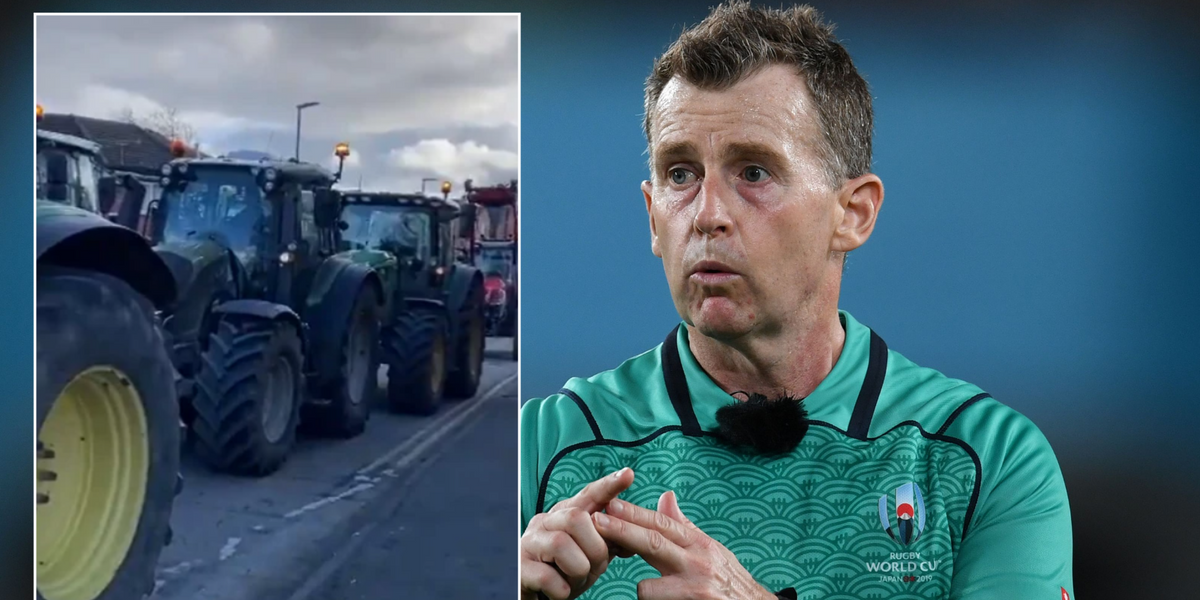 NextImg:Rugby referee prepared to 'drive tractor down M4' in protest against Welsh government's farming policies