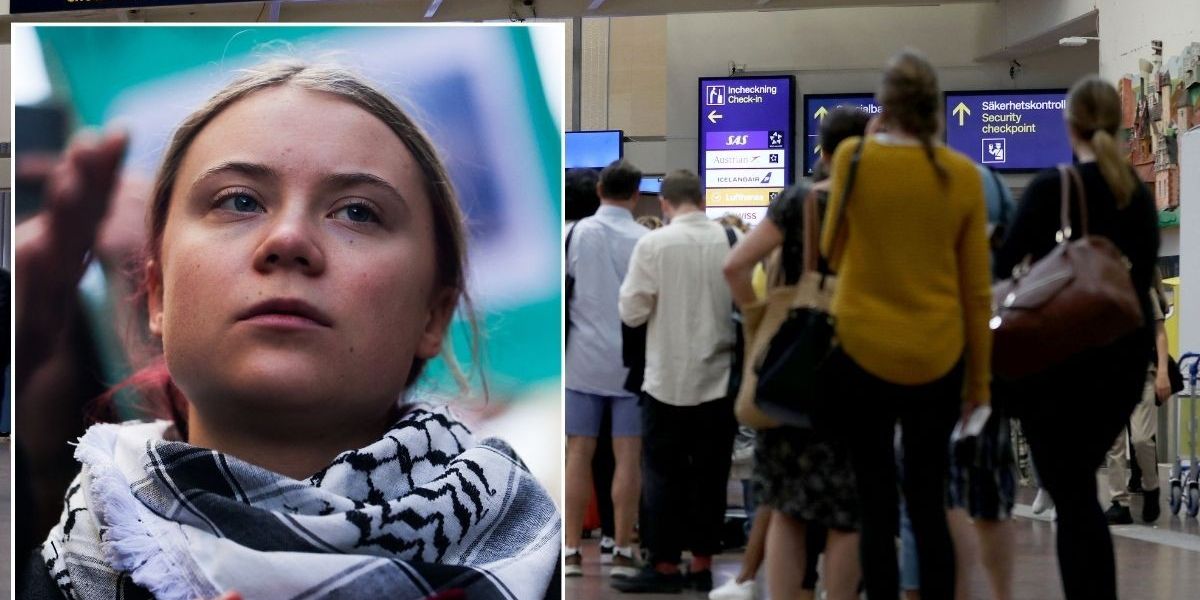 NextImg:Greta Thunberg blasted by Sweden as ministers vow to tackle 'flight shaming' movement