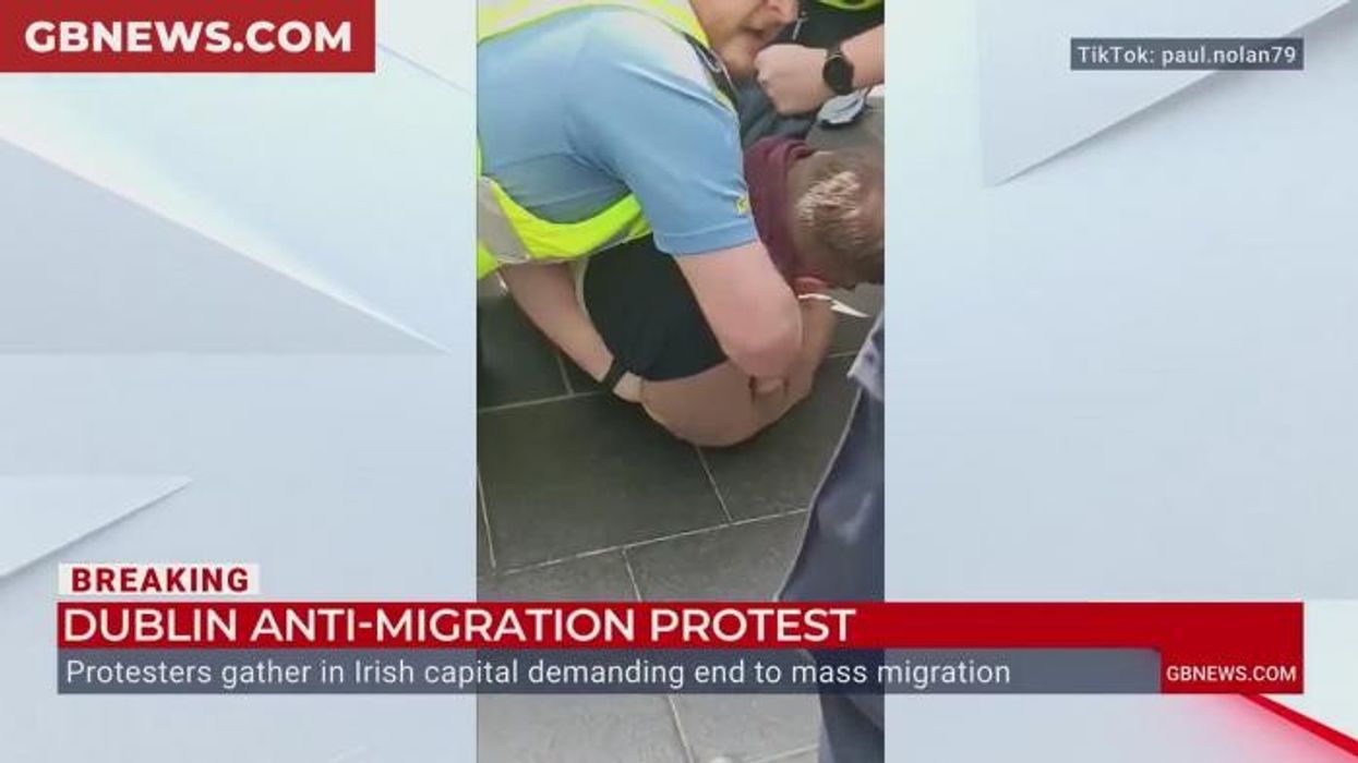 Dublin anti-migration protesters call on city's council to 'get it together' amid homeless 'crisis': 'Urinating on the Irish people!'