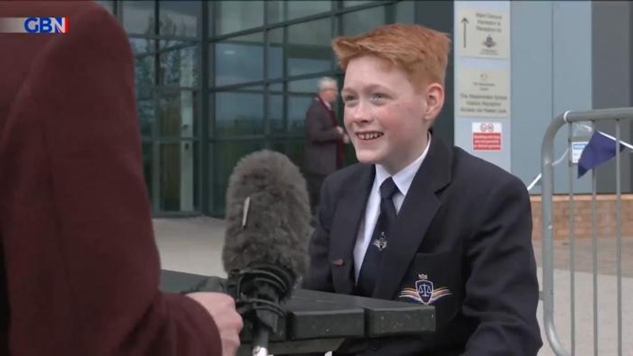 Boy who wrote a letter to Prince William has adorable chat with our Cameron Walker... and he loves GB News!