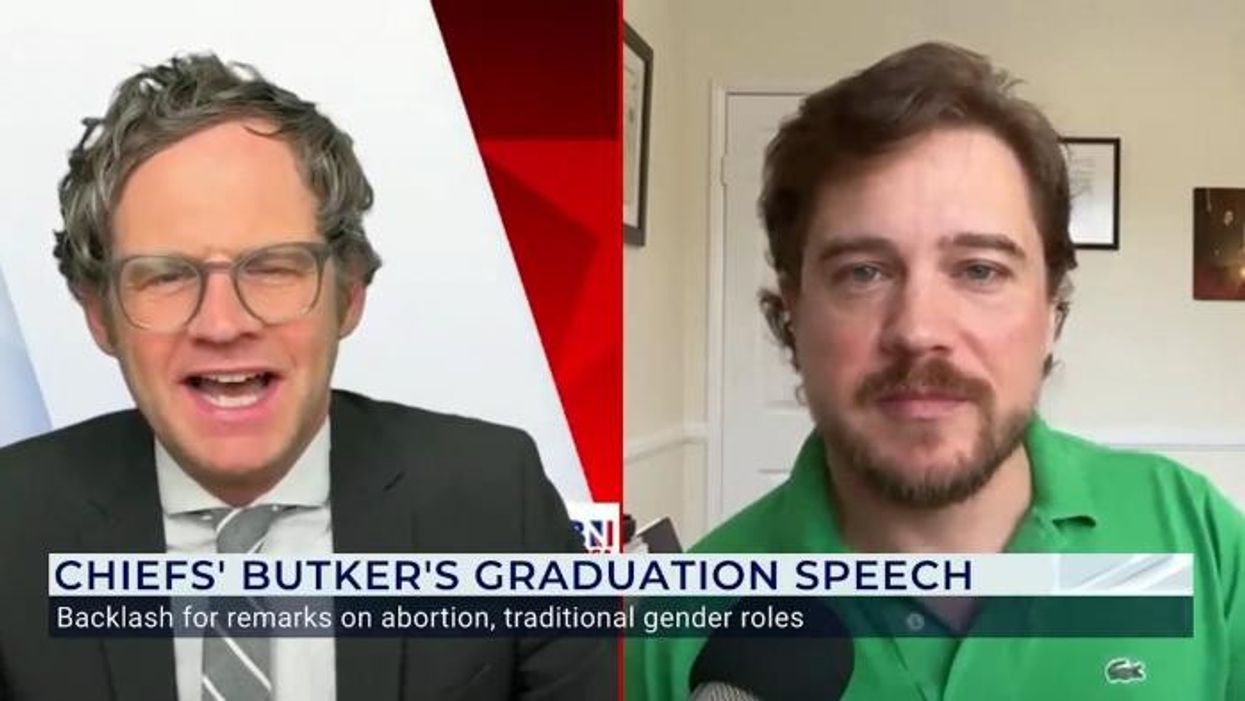 NFL star Harrison Butker’s ‘homemaker’ remarks defended: ‘Allowed to be political if you are the right kind of political’