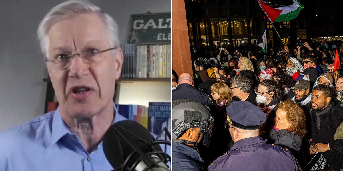 NextImg:US Gaza protesters blasted over ‘blatant antisemitism’: ‘All supporting EVIL!’