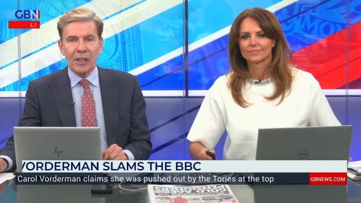 Carol Vorderman scolded for 'whinging' about BBC after claiming she was ousted by 'Tories at the top'