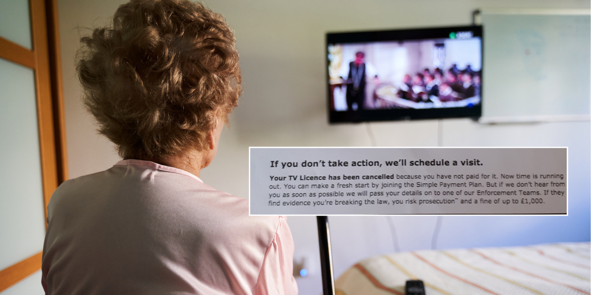 NextImg:Pensioners pressured by 'nasty letters' to buy BBC TV Licence: 'They're putting fear into people!'