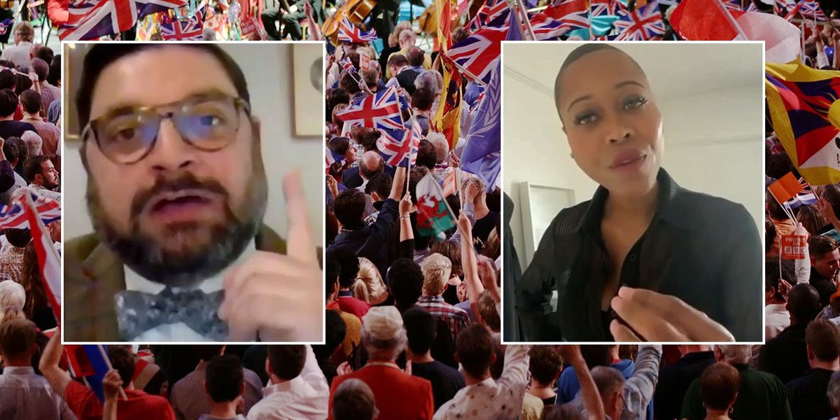 NextImg:BBC sparks fiery debate on meaning of 'protest flags' after Proms ban: 'It's NOT a Palestinian tradition!'