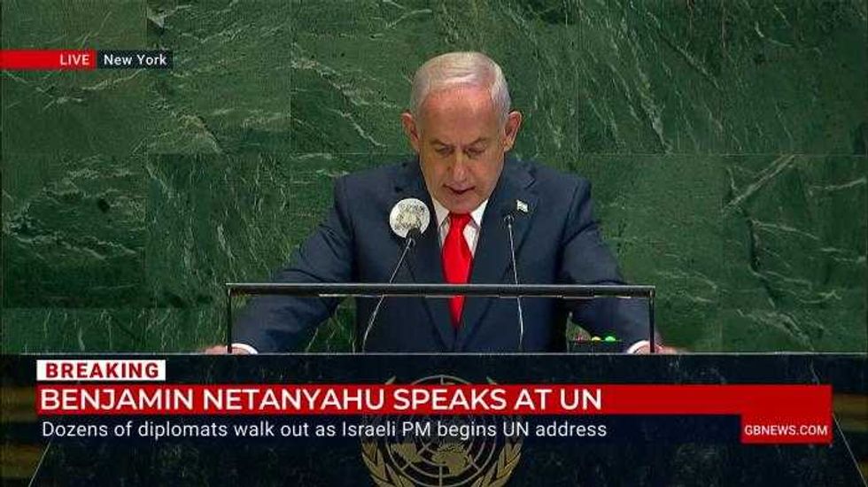WATCH: Benjamin Netanyahu quizzes UN assembly members on war in Gaza