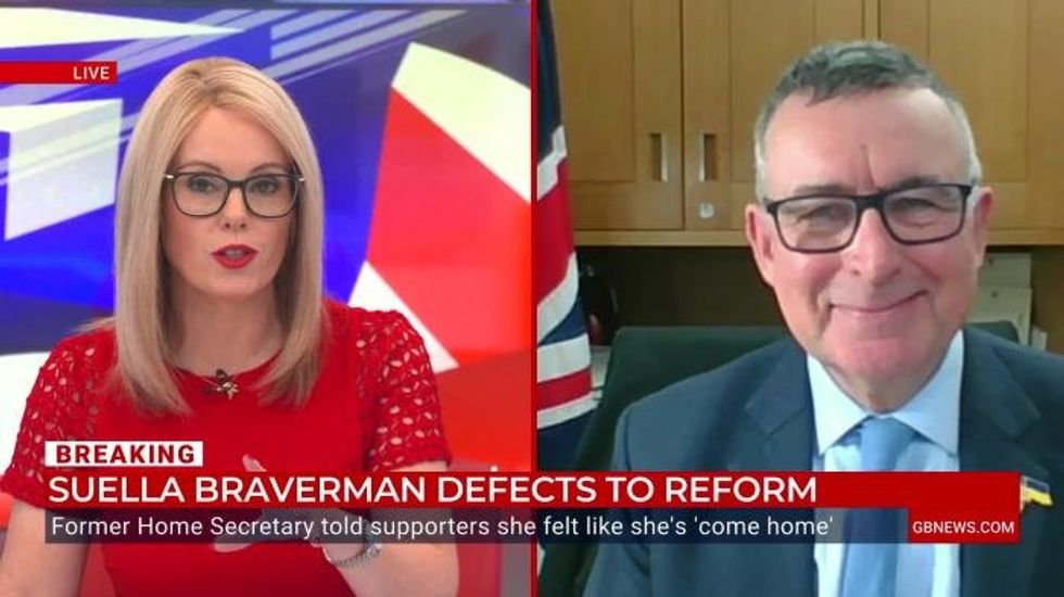 Suella Braverman's defection to Reform branded a 'misjudgement' by Tory MP: 'It's a real sadness'