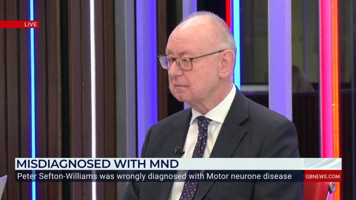 Peter Sefton-Williams left 'mentally traumatised' by doctor after misdiagnosis of Motor Neurone Disease: 'I could have died on the basis of an error'
