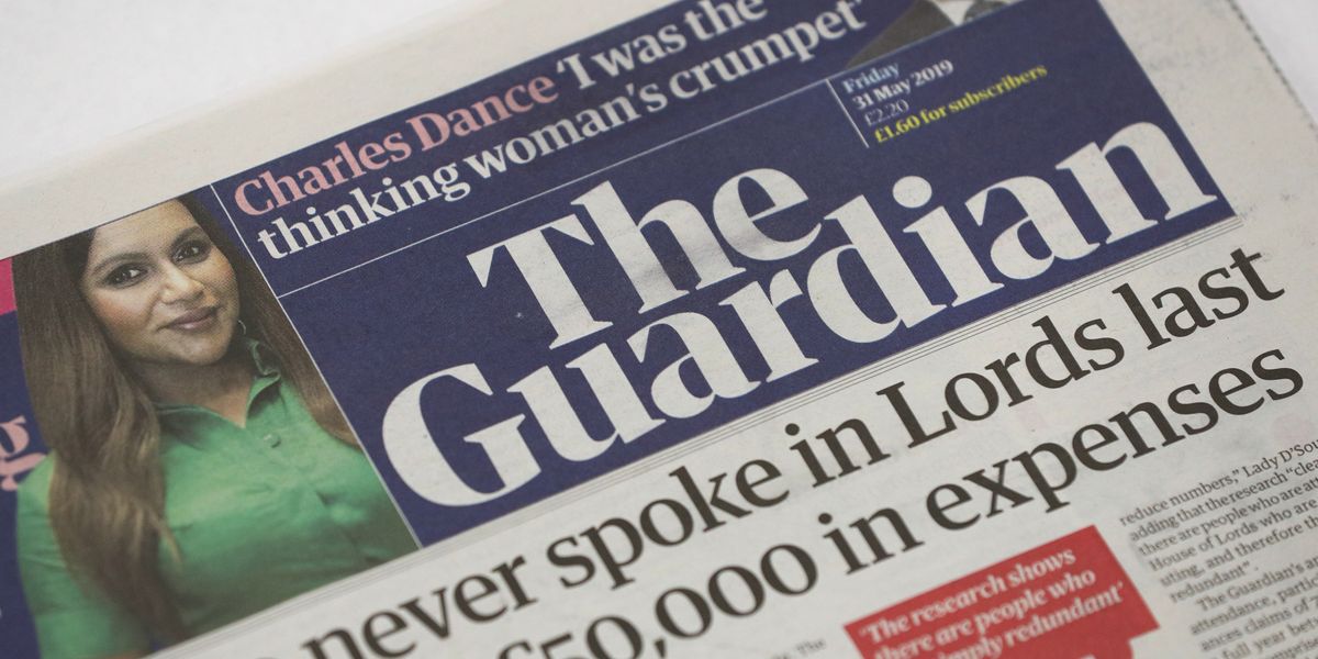 NextImg:Fury as white working-class people excluded from The Guardian's 'work experience scheme' but rich people from minorities can apply