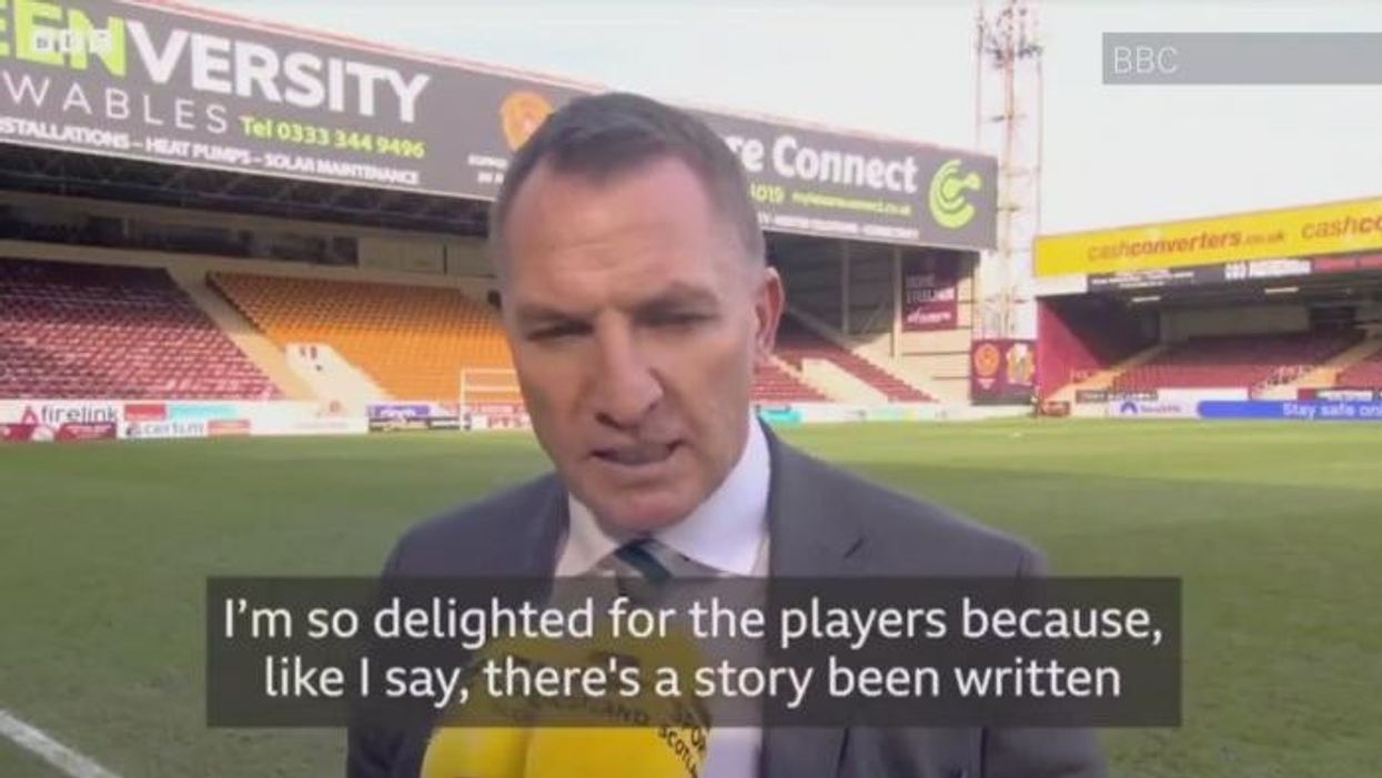 BBC reporter breaks silence on Brendan Rodgers interview after being called 'good girl' by Celtic boss