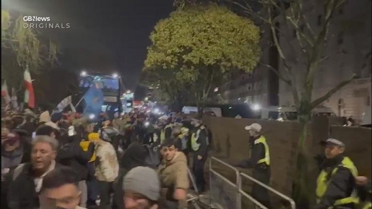 'British lives in danger!' Iranian protester hits out at 'two-tier policing defending hardcore Islamists'