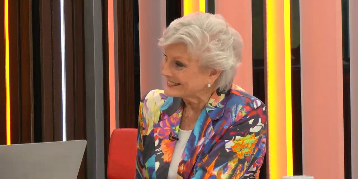NextImg:Angela Rippon, 80, reveals her secret to keeping fit as she launches new health initiative