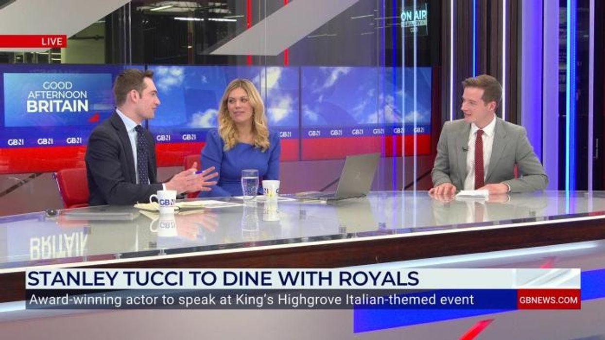 King Charles admits he needed 'little persuading' to host dinner attended by Stanley Tucci and Beckhams