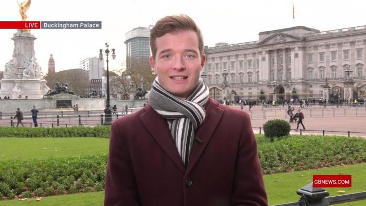 Queen Camilla's son says 'f*** off to virtue signallers' during foul-mouthed rant on stage