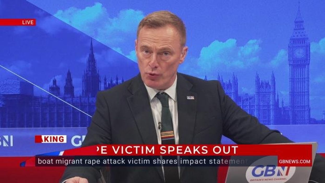 Martin Daubney reduced to tears as Charlie Peters reads powerful statement from victim of migrant rape attack: 'No child should have to say that'